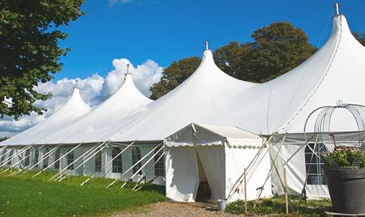 sleek white portable restrooms for outdoor events, providing a reliable and functional option for those in need in Splendora